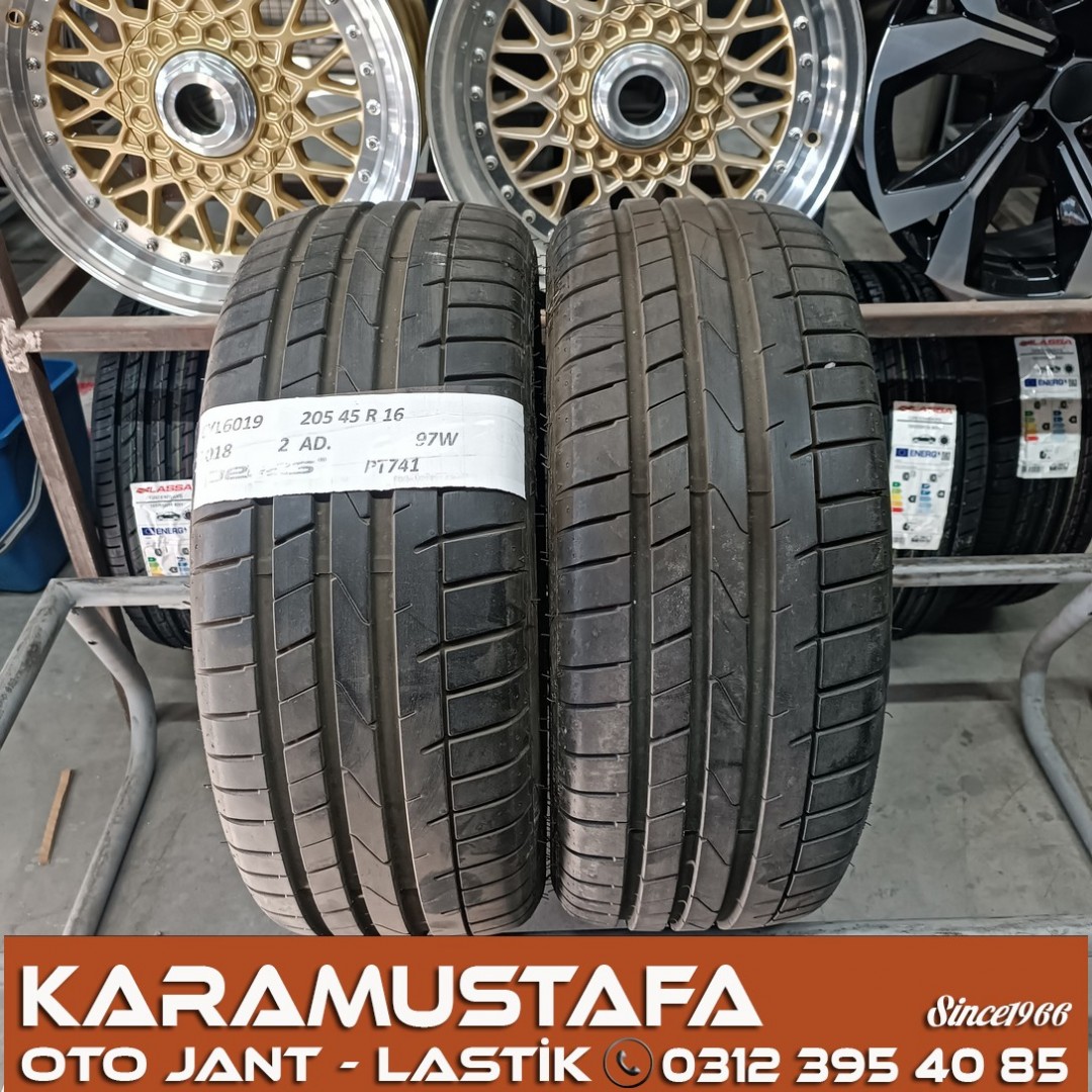 205 45 R 16 PETLAS PT741 97W * 2018 * 2 ADET * CYL6019