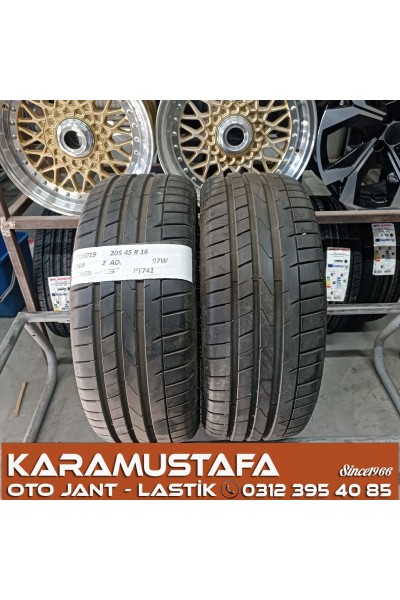 205 45 R 16 PETLAS PT741 97W * 2018 * 2 ADET * CYL6019 **