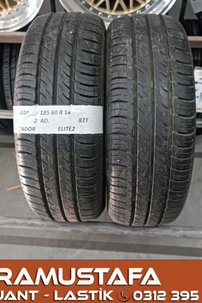185 60 R 14 MATADOR ELITE2 82T * 2006 * 2 ADET * CYL6020 **