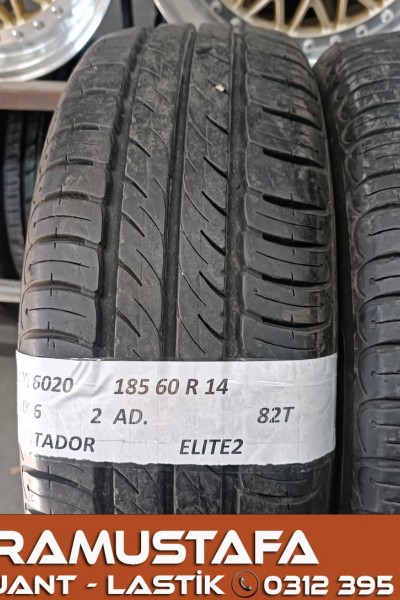 185 60 R 14 MATADOR ELITE2 82T * 2006 * 2 ADET * CYL6020 **