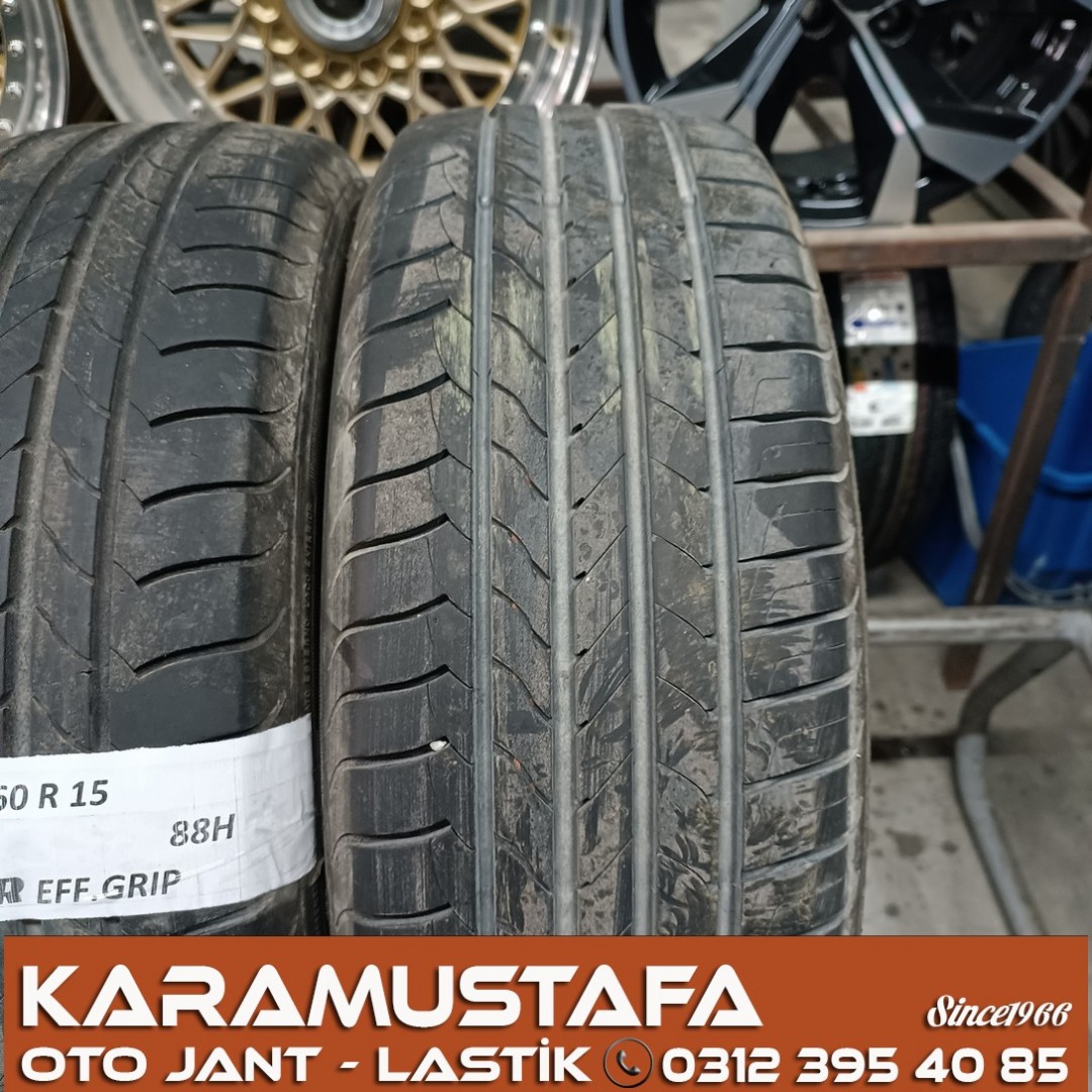 195 60 R 15 GOODYEAR EFG 88H * 2023 * 2 ADET * CYL6027
