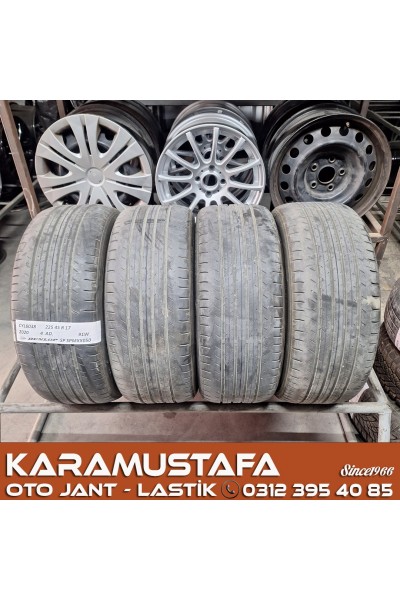 225 45 R 17 DUNLOP SP 91W * 2020* 4 ADET * CYL6038 **