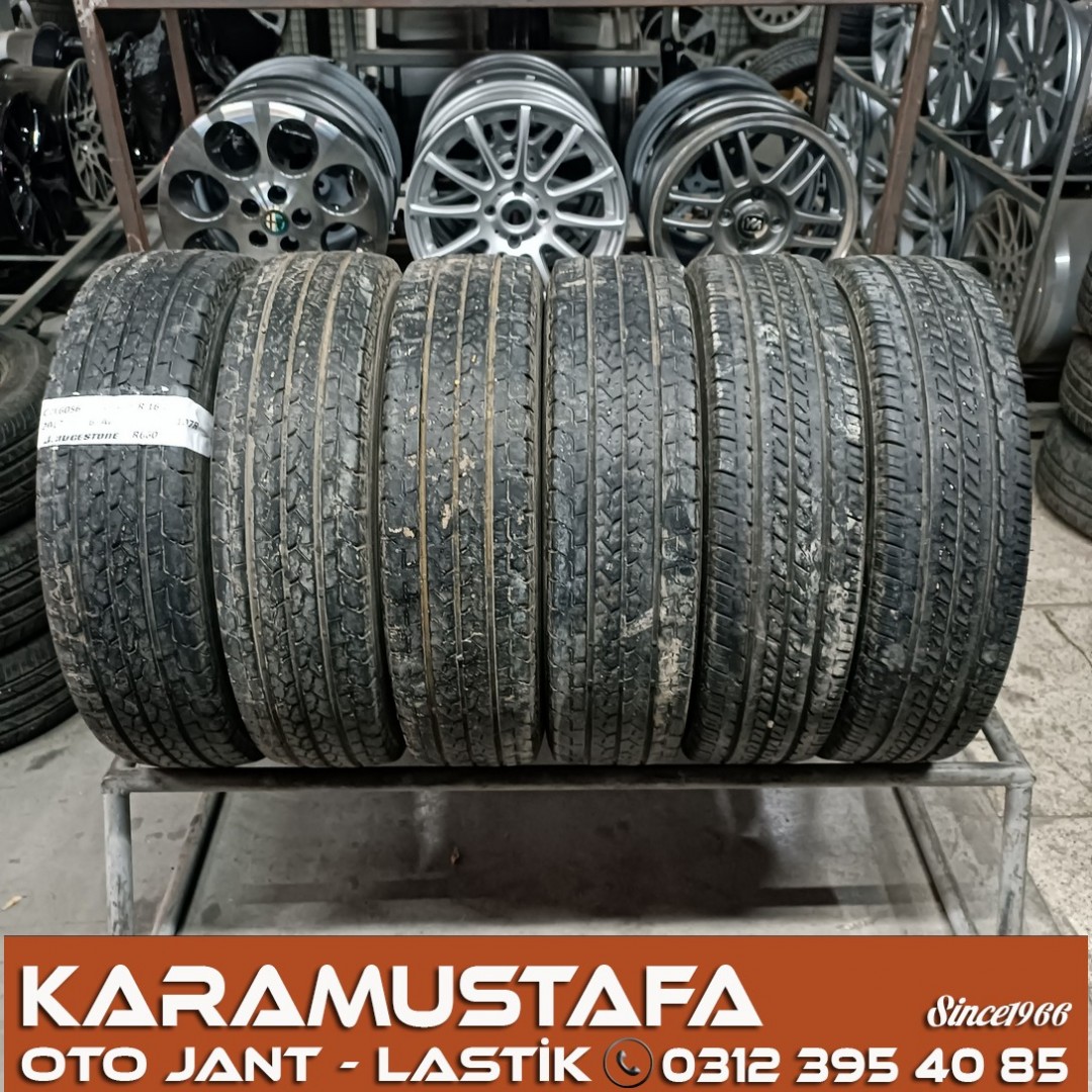 195 75 R 16 BRIDGESTONE R660 107R * 2019 * 6 ADET * CYL6056