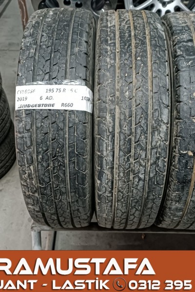 195 75 R 16 BRIDGESTONE R660 107R * 2019 * 6 ADET * CYL6056 **