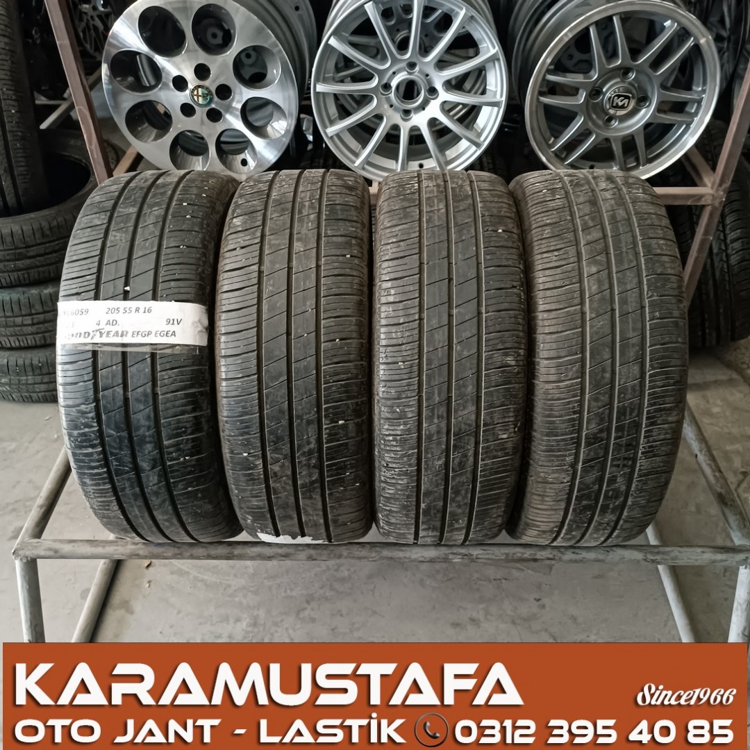 205 55 R 16 GOODYEAR EFGP 91V * 2021 * 4 ADET * CYL6059