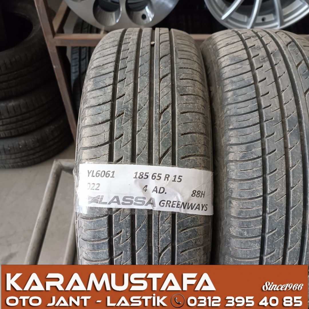 185 65 R 15 LASSA GREENWAYS 88H * 2022 * 4 ADET * CYL6061