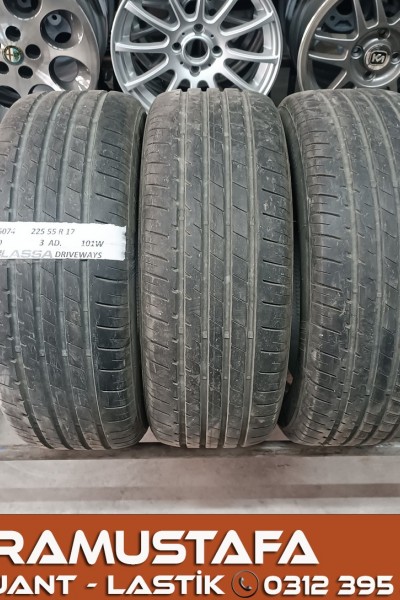 225 55 R 17 LASSA DRIVEWAYS 101W * 2020 * 3 ADET * CYL6074 **