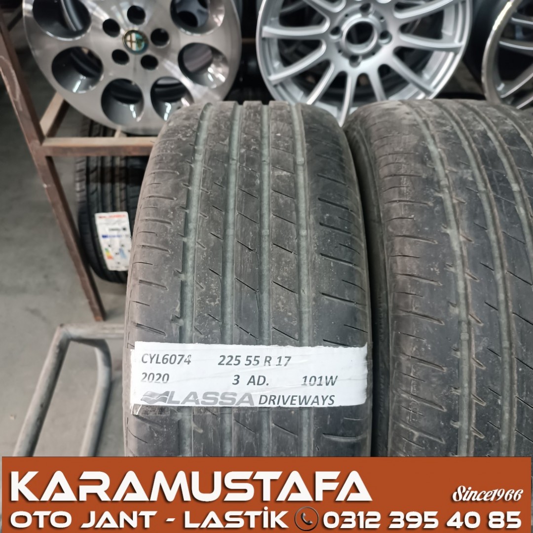 225 55 R 17 LASSA DRIVEWAYS 101W * 2020 * 3 ADET * CYL6074