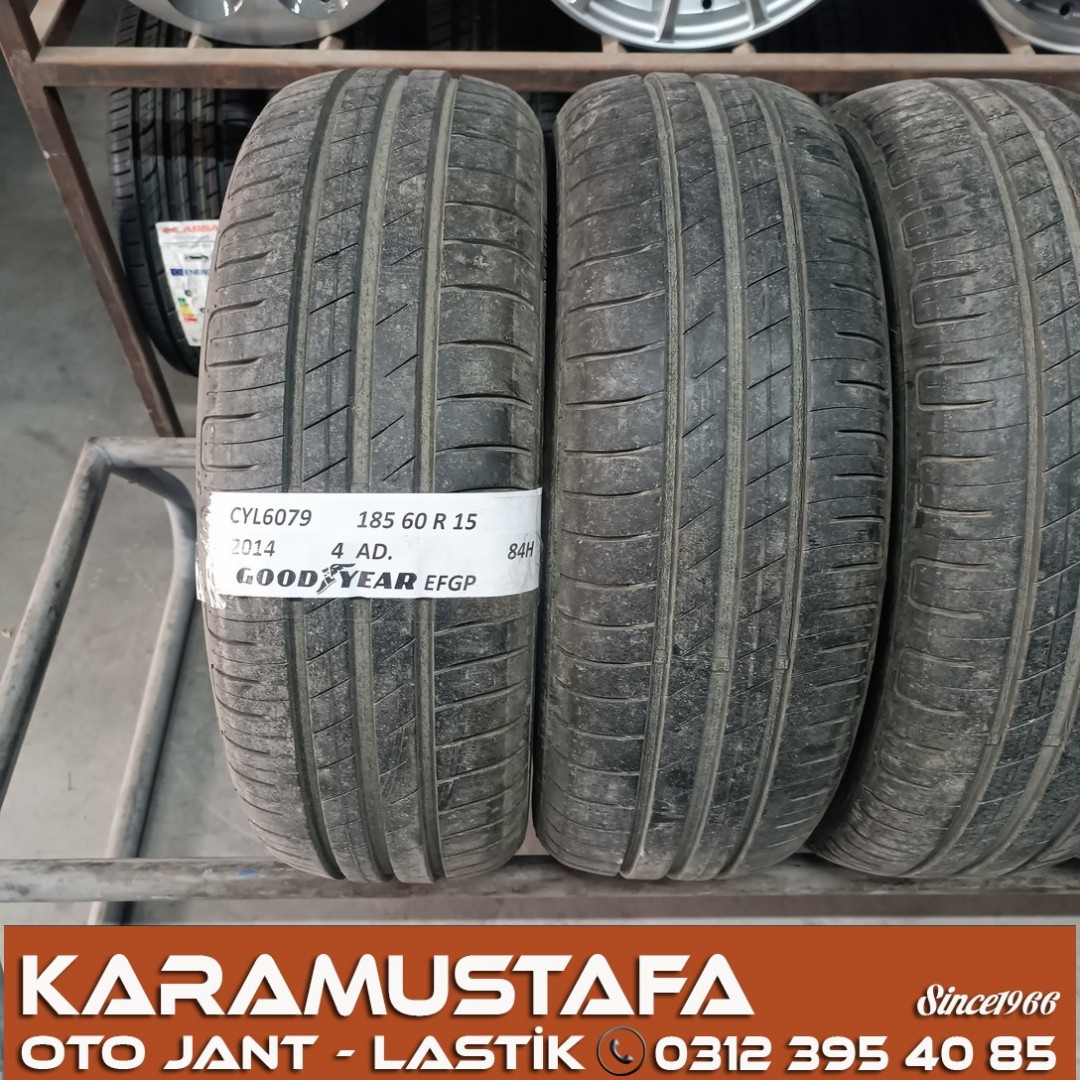 185 60 R 15 GOODYEAR EFGP 84H * 2014 * 4 ADET * CYL6079