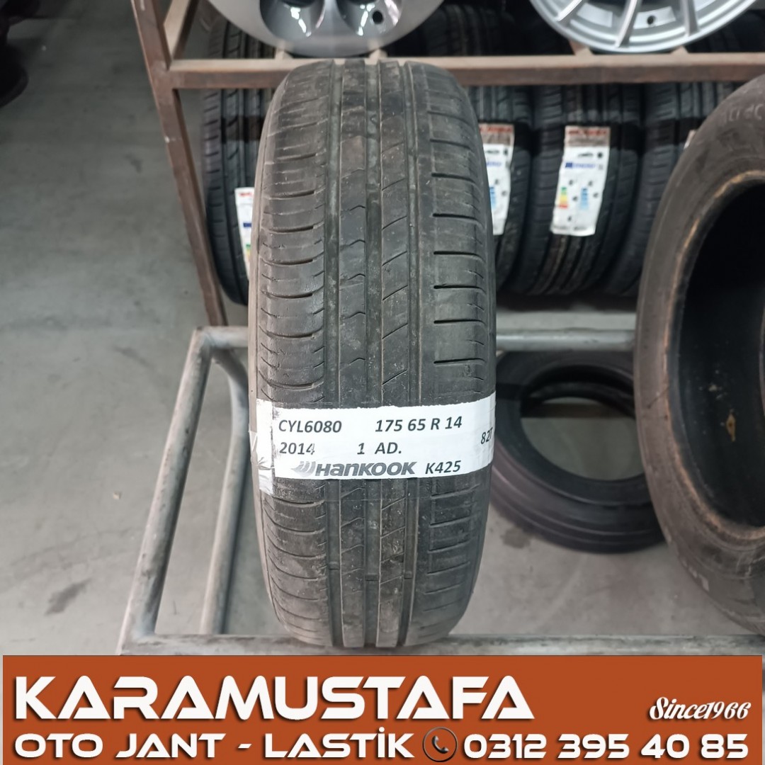 175 65 R 14 HANKOOK K425 82T * 2014 * 1 ADET * CYL6080