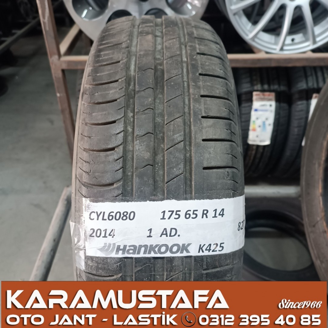 175 65 R 14 HANKOOK K425 82T * 2014 * 1 ADET * CYL6080