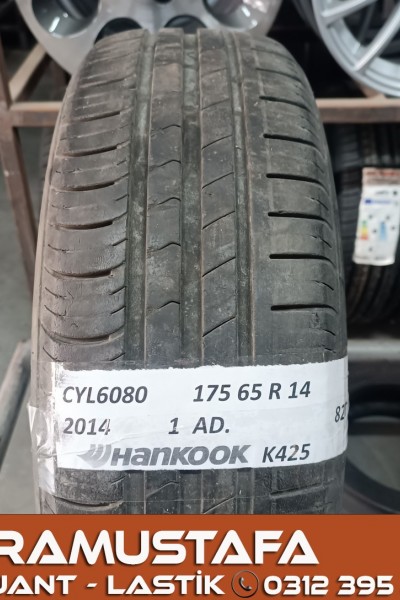 175 65 R 14 HANKOOK K425 82T * 2014 * 1 ADET * CYL6080 **