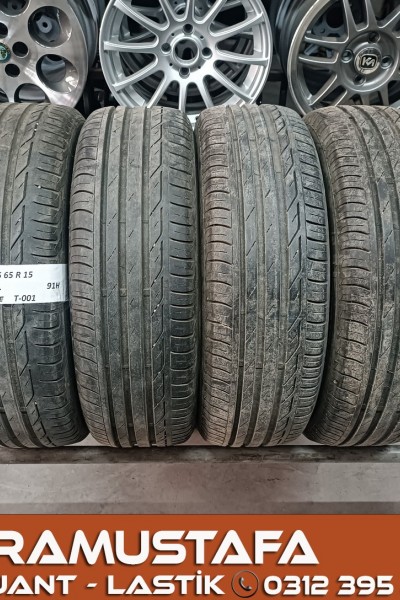 195 65 R 15 BRIDGESTONE T001 91H * 2020 * 4 ADET * CYL6081 **