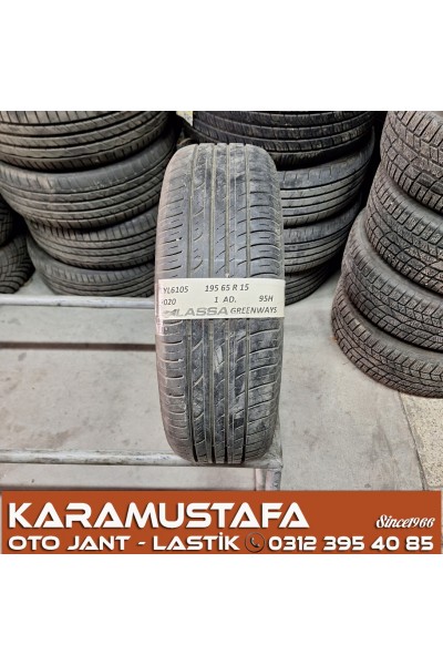 195 65 R 15 LASSA GREENWAYS 95H * 2020 * 1 ADET * CYL6105