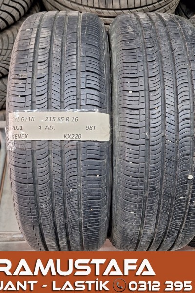 215 65 R 16 KENEX KX220 98T * 2021 * 4 ADET * CYL6116