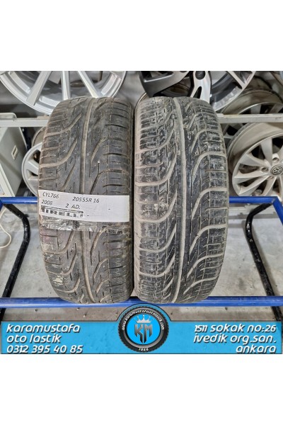 205 55 R 16 PIRELLI * 2008 * 2 ADET * CYL766