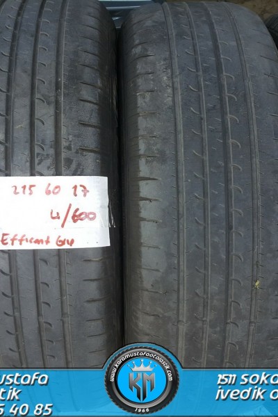 215 60 R 17 GOODYEAR EG 96H * 2016 * 4 ADET * CYL831 **