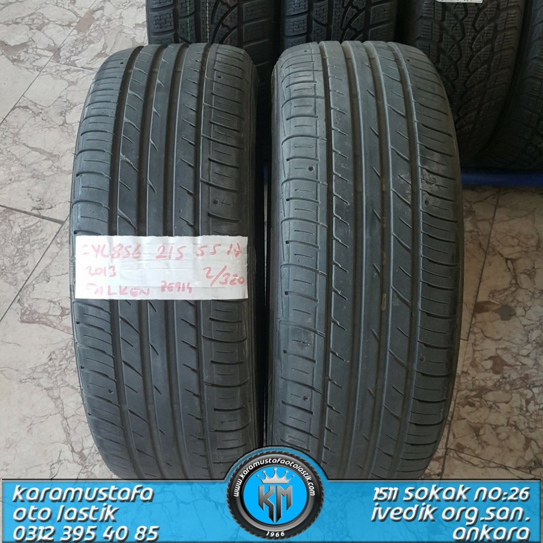 215 55 R 17 FALKEN ZE914 94W * 2013 * 2 ADET * CYL856