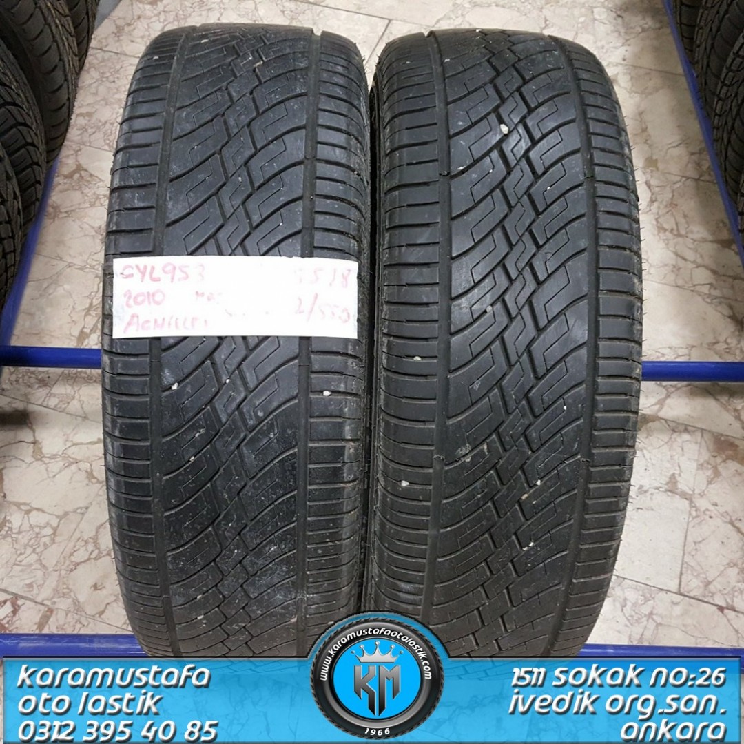 235 55 R 18 ACHILLES KABARTMA YAZILI 104H * 2010 * 2 ADET * CYL953
