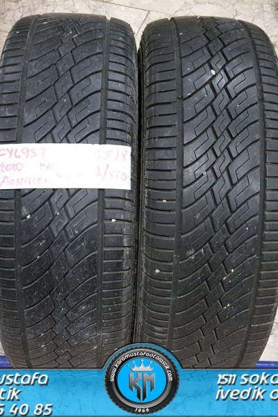 235 55 R 18 ACHILLES KABARTMA YAZILI 104H * 2010 * 2 ADET * CYL953 **