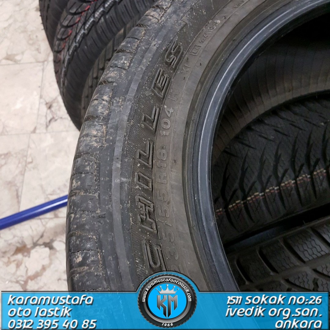 235 55 R 18 ACHILLES KABARTMA YAZILI 104H * 2010 * 2 ADET * CYL953
