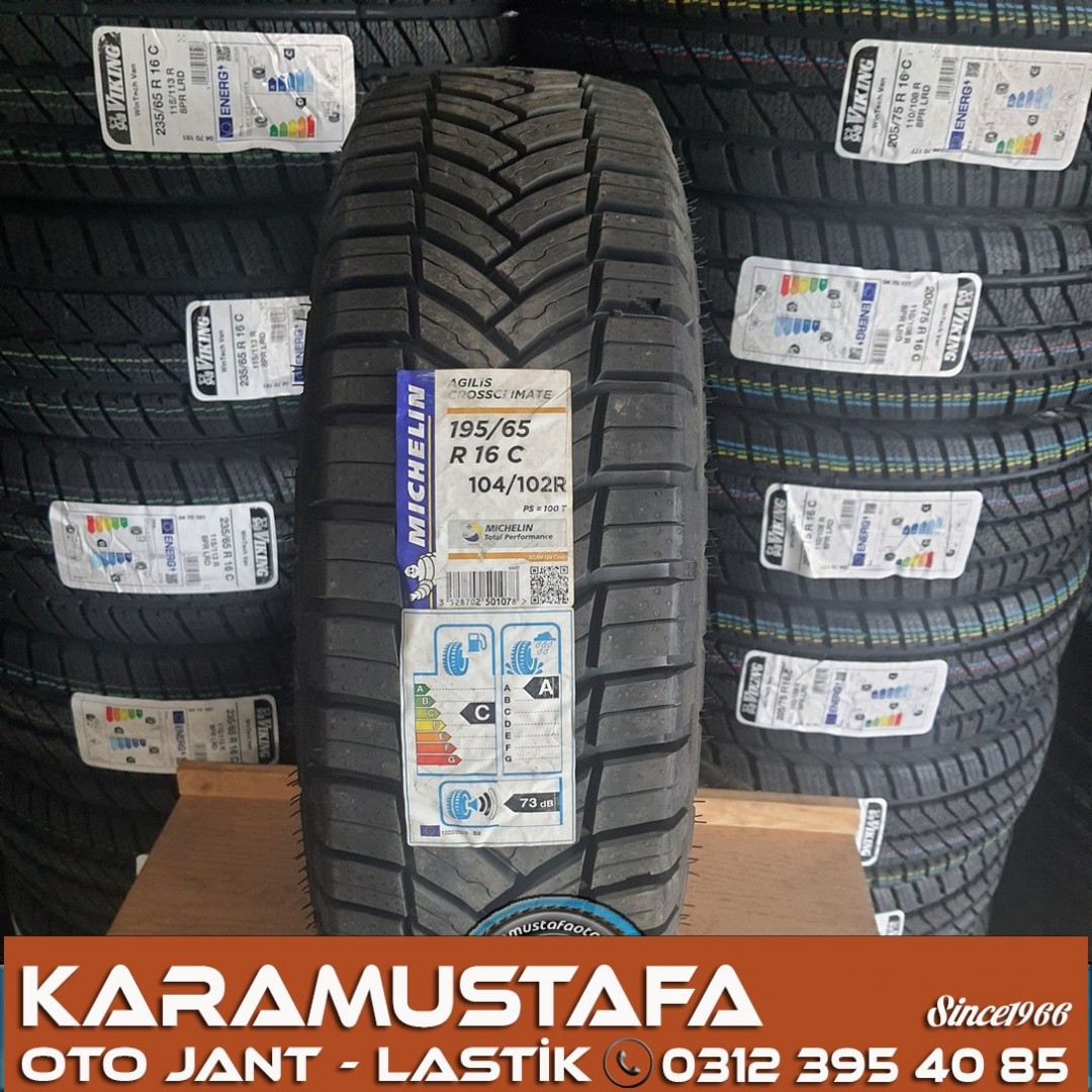 195 65 R 16 MICHELIN AGILIS CROSCLIMATE 104R 2018  FT-