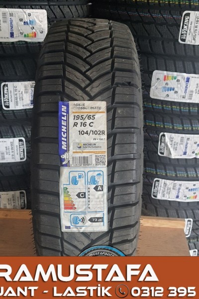 195 65 R 16 MICHELIN AGILIS CROSCLIMATE 104R FT-