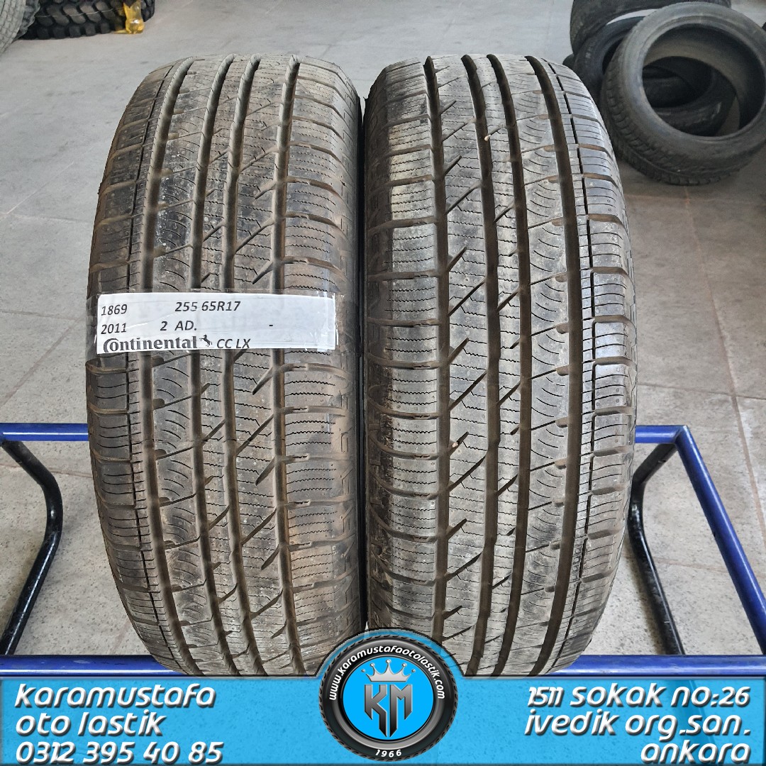 255 65 R 17 CONTINENTAL CROSCONTACT LX 110T FT- 2011 2009