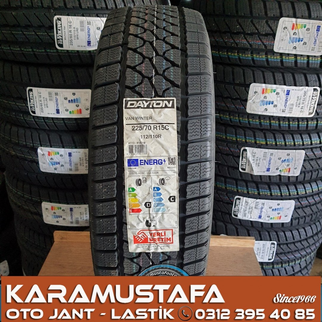 195 R 14 DAYTON VAN WINTER 106R