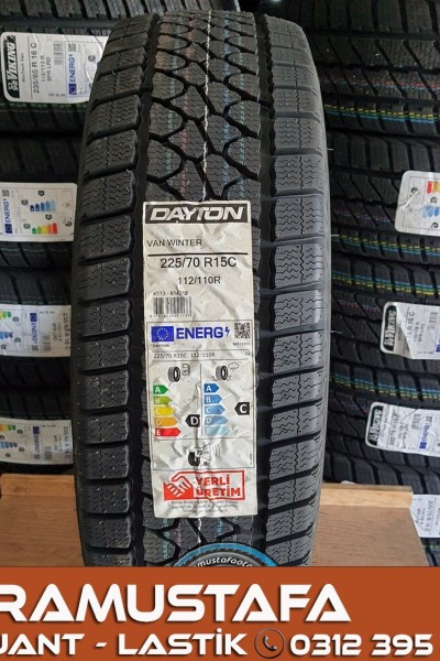 195 R 14 DAYTON VAN WINTER 106R