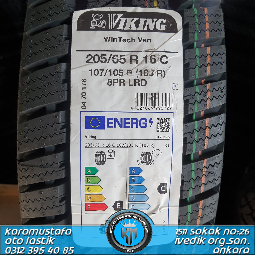 205 65 R 16 VIKING WINTECH VAN 107R