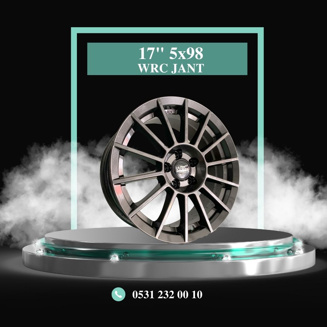 17 "WRC" JANT TAKIMI 5x98 GUN METAL * KMJ003