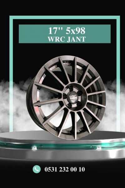 17 "WRC" JANT TAKIMI 5x98 GUN METAL * KMJ003