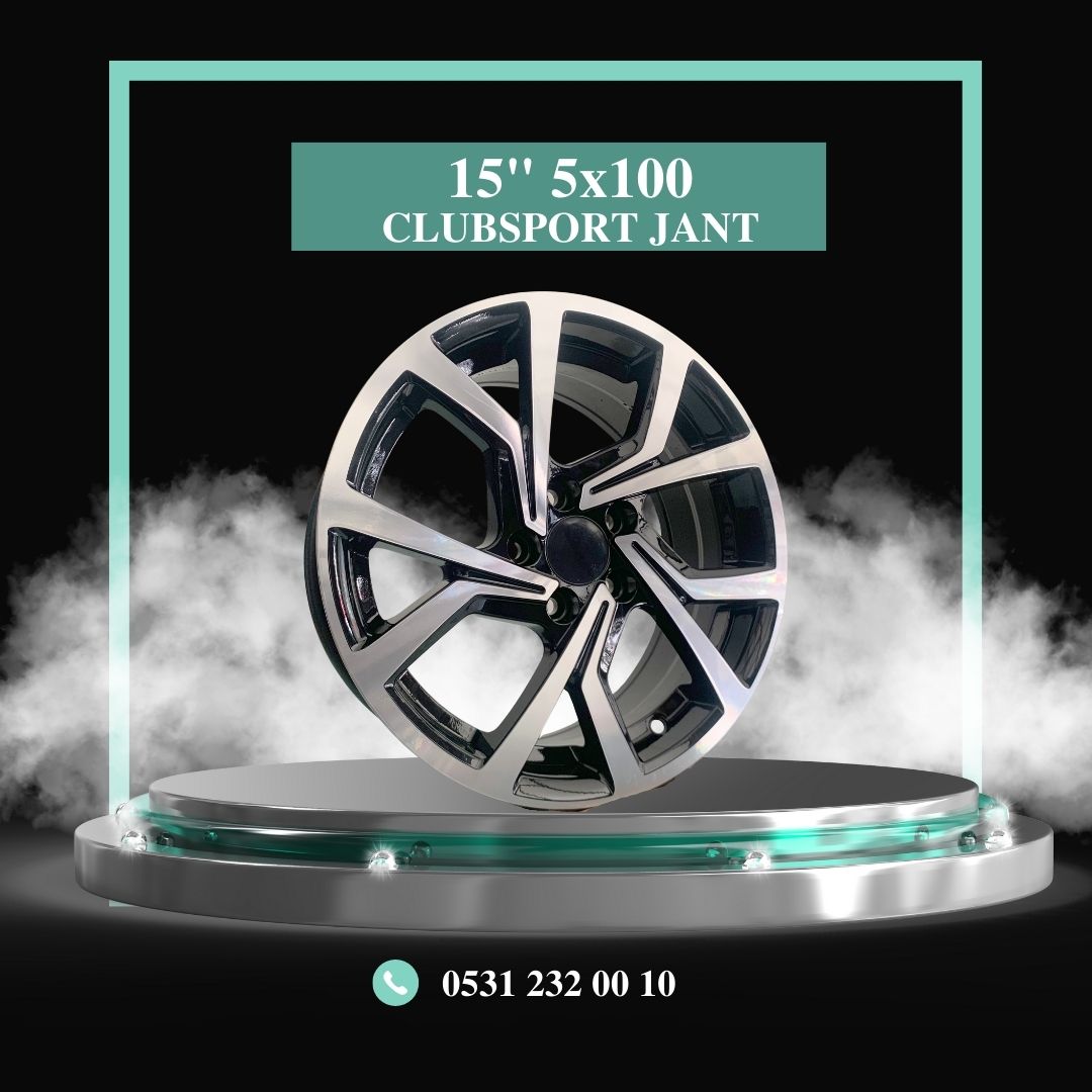 15 CLUBSPORT JANT DY 235 5*100 6,5*15 ET35 57,1 * KMJ007