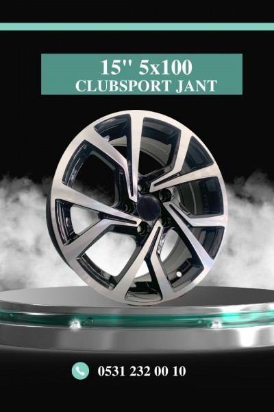 15 CLUBSPORT JANT DY 235 5*100 6,5*15 ET35 57,1 * KMJ007