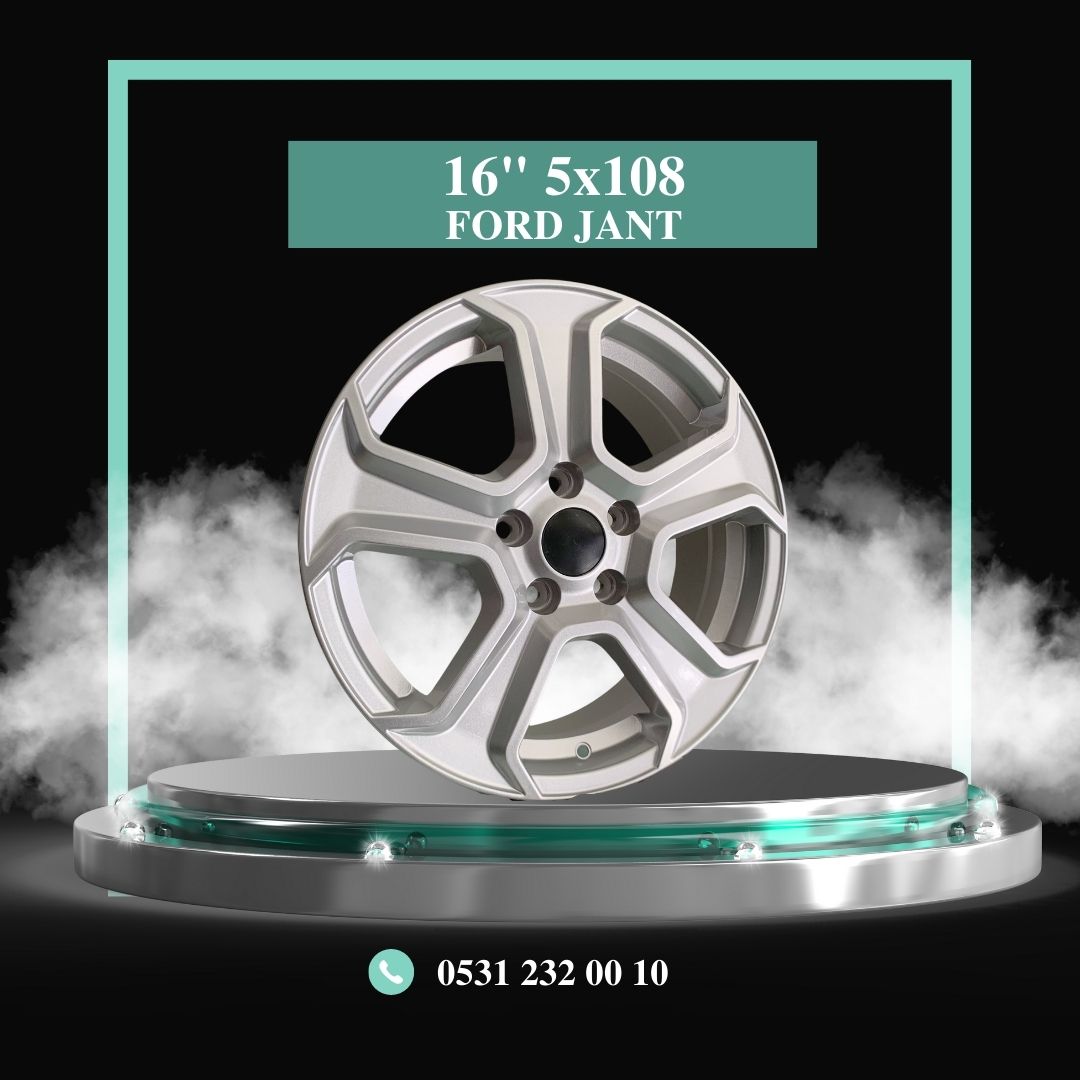 16 FORD JANT 5*108 SILVER * KMJ014
