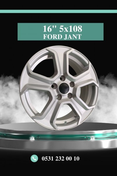 16 FORD JANT 5*108 SILVER * KMJ014