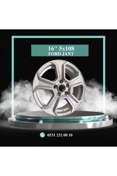 16 FORD JANT 5*108 SILVER * KMJ014