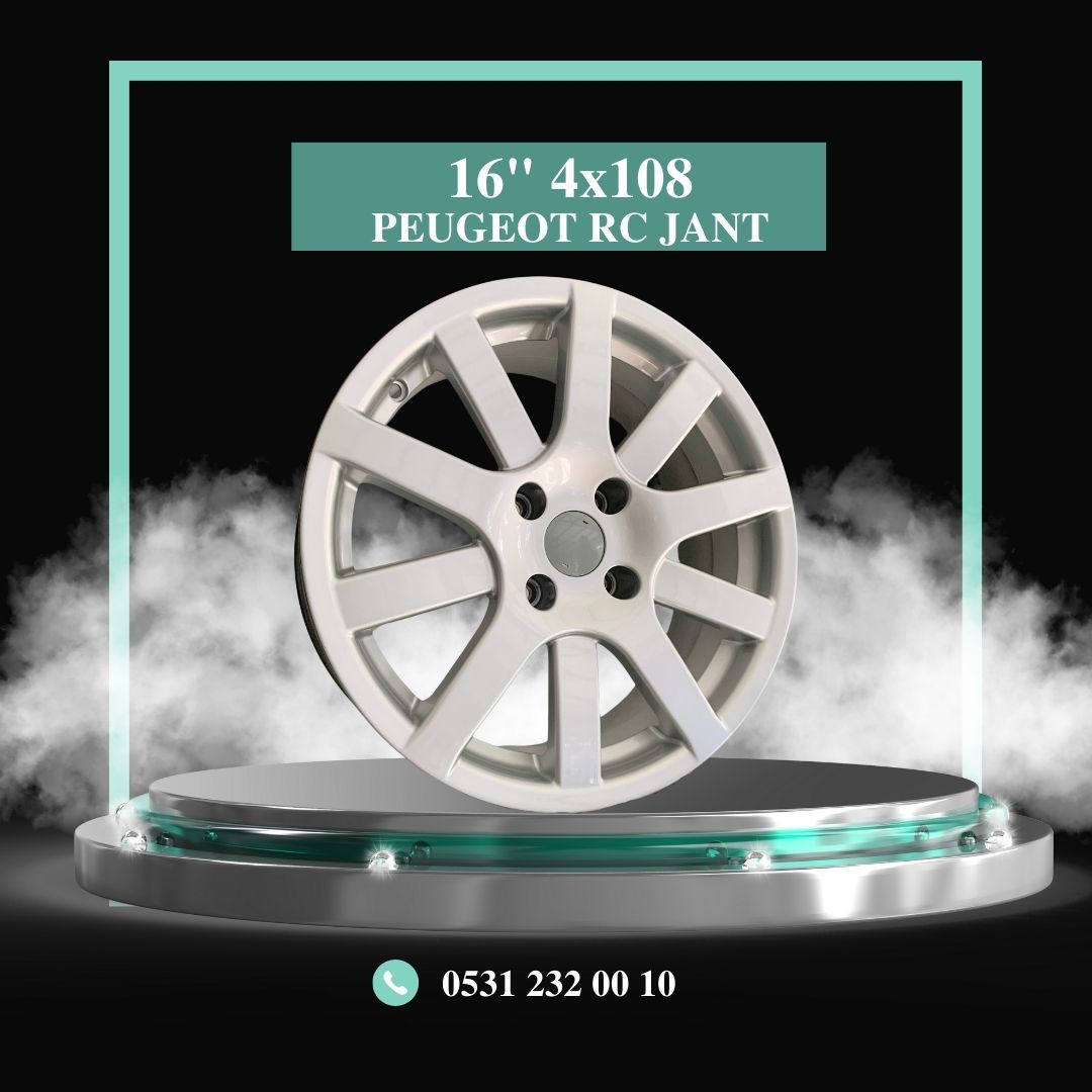 16 PEUGEOUT RC JANT SILVER * KMJ017