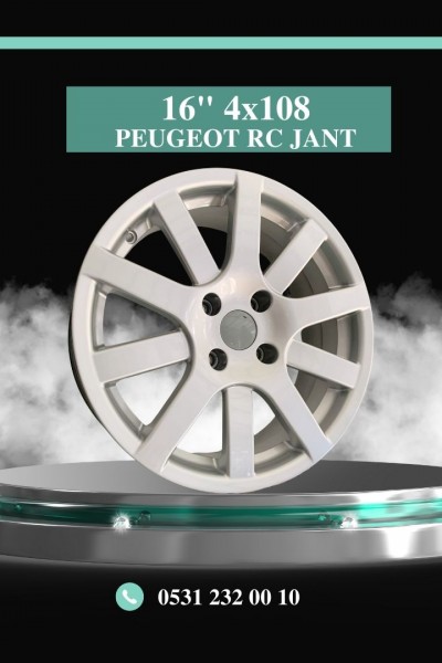 16 PEUGEOUT RC JANT SILVER * KMJ017