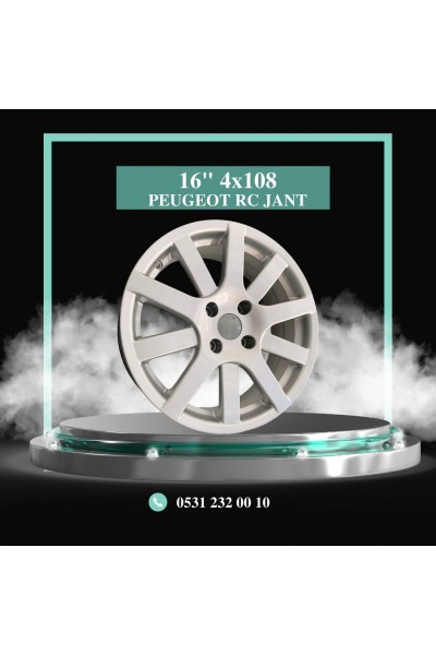 16 PEUGEOUT RC JANT SILVER * KMJ017