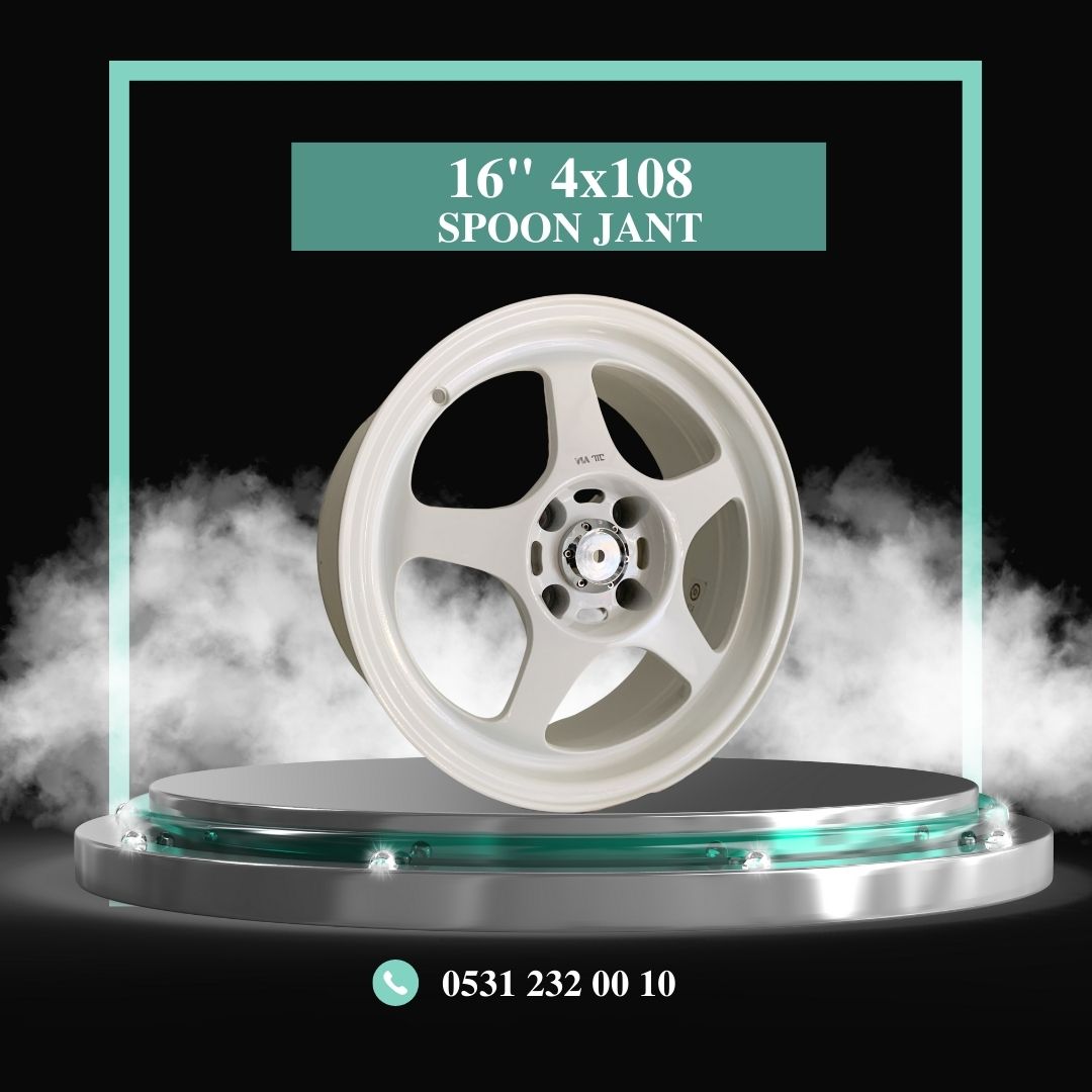 16" SPOON SPORT JANT * 4*108 * KMJ018