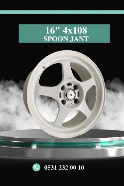 16" SPOON SPORT JANT * 4*108 * KMJ018