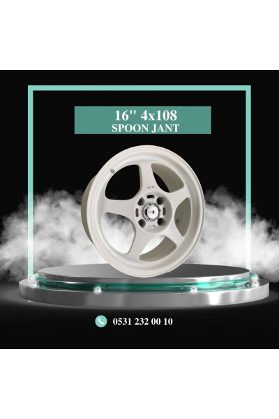 16" SPOON SPORT JANT * 4*108 * KMJ018