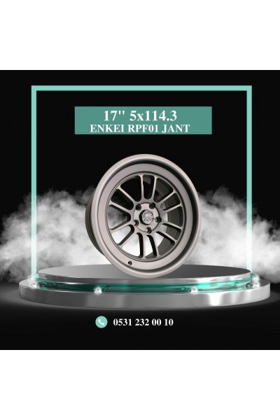 17 ENKEI RPF01 JANT *  5*114,3 MATTE GUN METAL * KMJ021