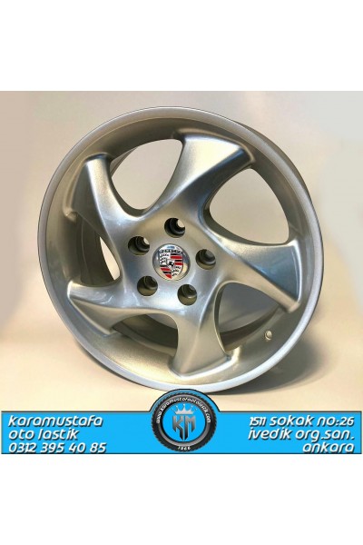 PORSCHE 6,5*16 5*112 ET40 73,1 SILVER ** MERCEDES AUDI VW SKODA UYUMLUDUR ** 