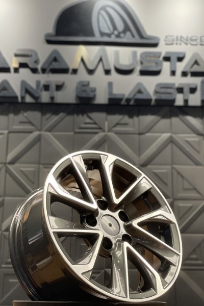 15" TOYOTA X-PACK  JANT TAKIMI *  5*114,3 6*15 ET43 * KMJ081 GUNMETAL POLISHED