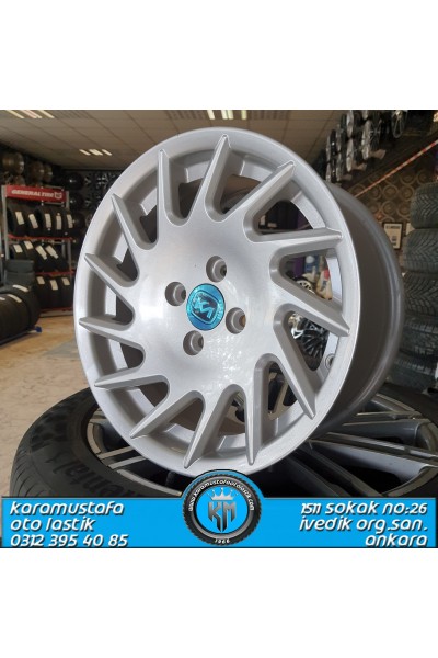 VOSSEN * KM 755 7*15 4*100 SILVER * KAMPANYALI * KMJ149