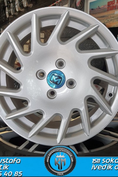 VOSSEN * KM 755 7*15 4*100 SILVER * KAMPANYALI * KMJ149