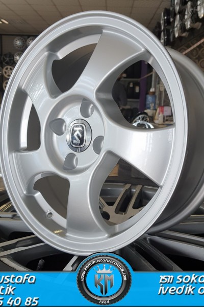 HONDA VITEC * KM 455  6,5*15 4*100 ET35 67,1 SILVER  * KAMPANYALI * 
